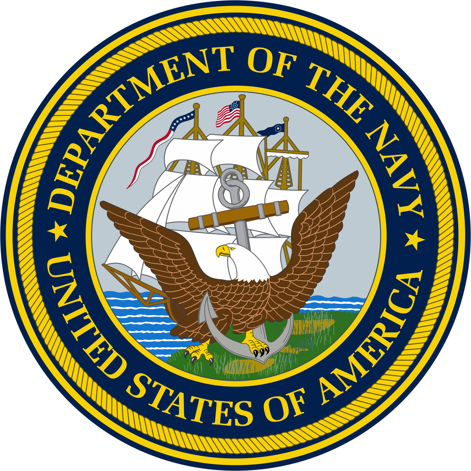 U.S. Department of Navy agency seal