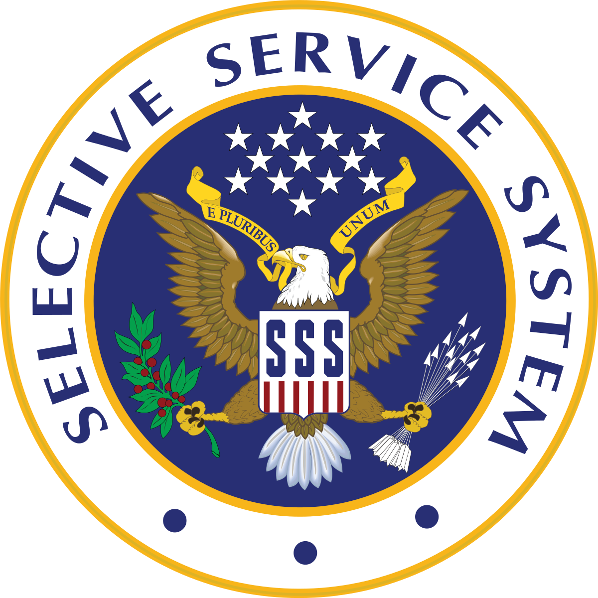 Selective Service System agency seal